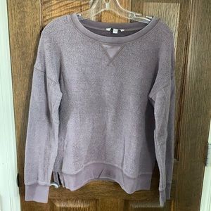 American Eagle Purple Fleece Sweatshirt